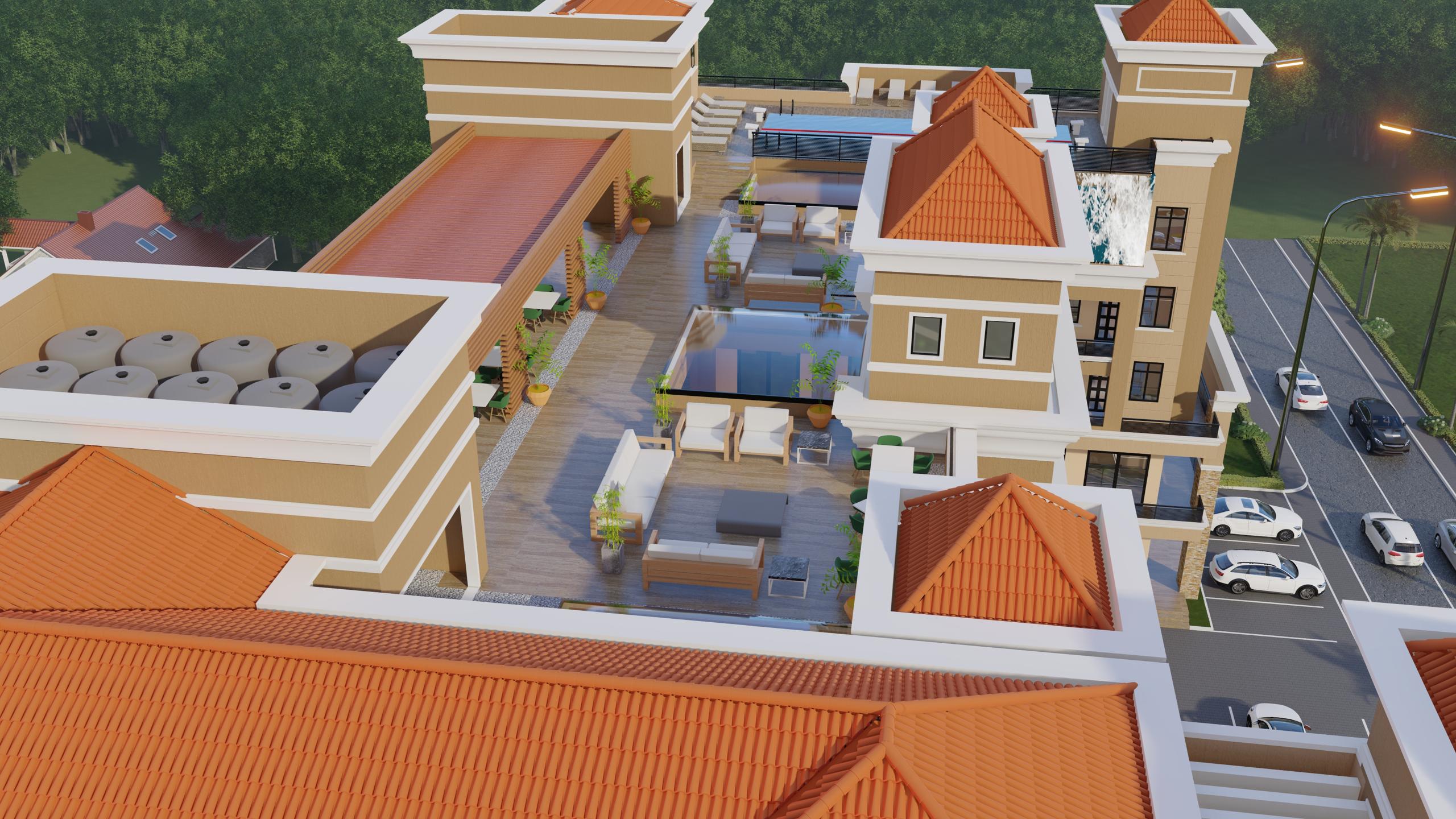 Rooftop terrace